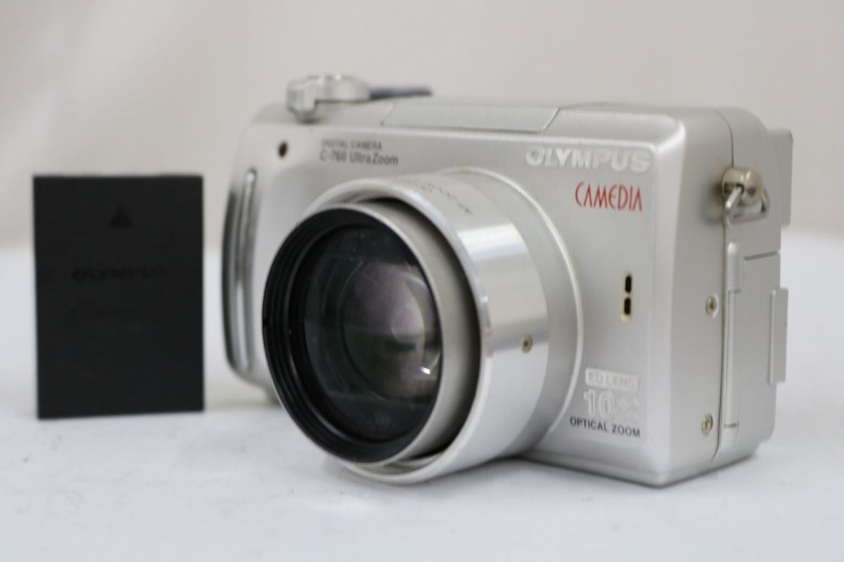 【返品保証】 オリンパス Olympus C-760 Ultra Zoom バッテリー付き コンパクトデジタルカメラ e9629