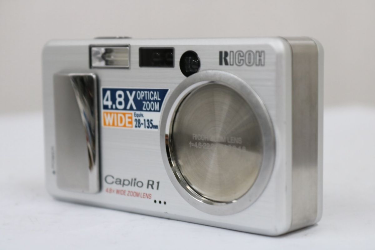 【返品保証】 【便利な単三電池で使用可】リコー Ricoh Caplio R1 コンパクトデジタルカメラ e9616
