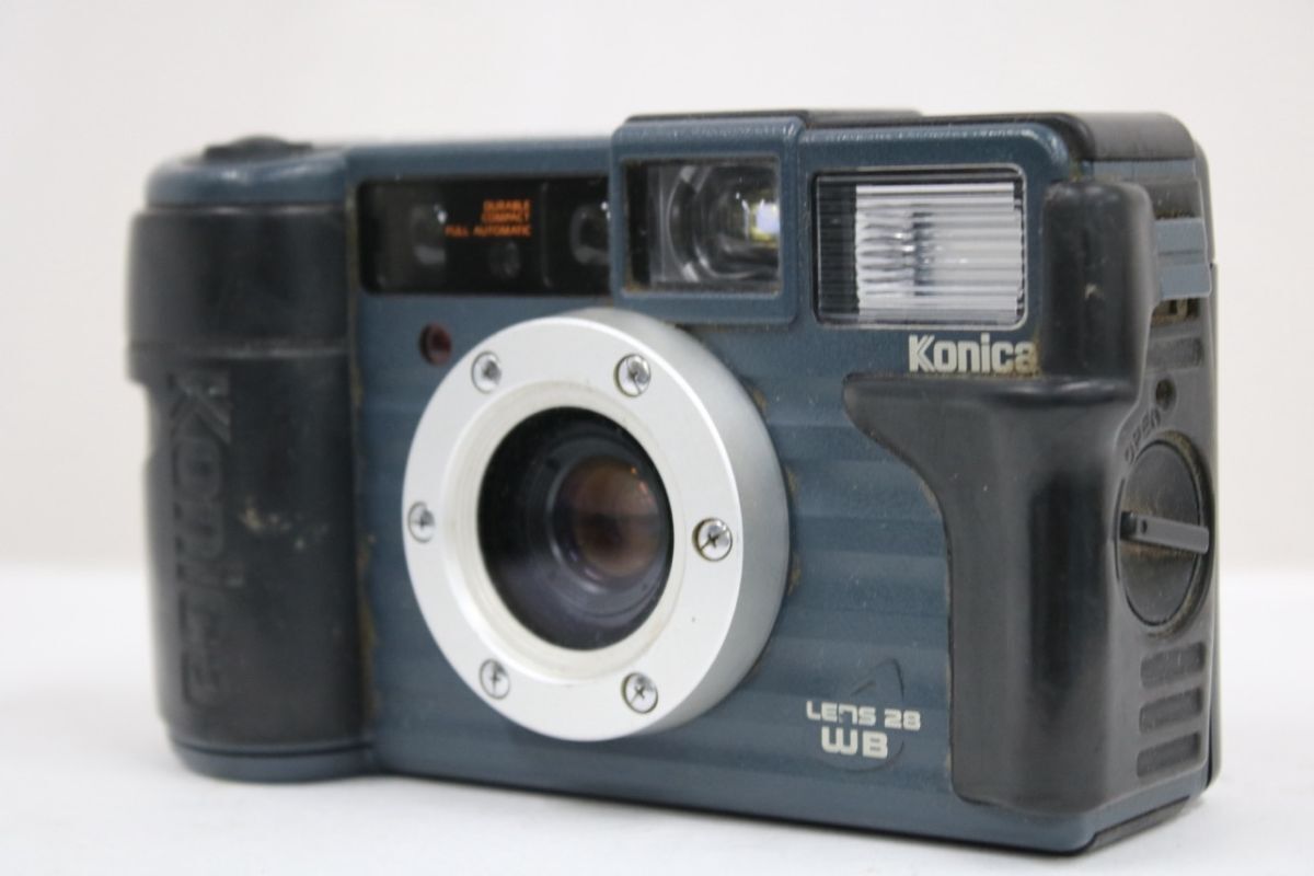 【返品保証】 コニカ KONICA 現場監督 LENS 28 WB コンパクトカメラ e9601