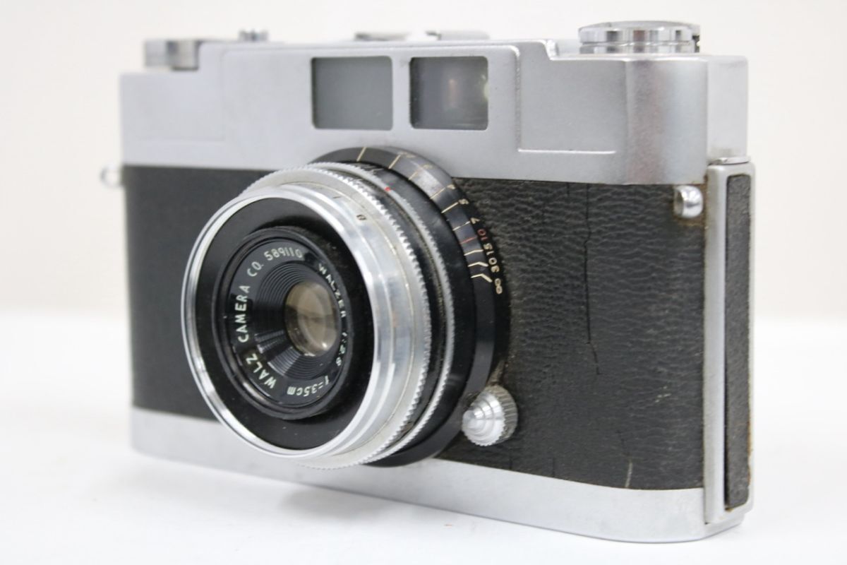 【訳あり品】 WALZ WIDER WALZER 3.5cm F2.8 レンジファインダー カメラ e9587