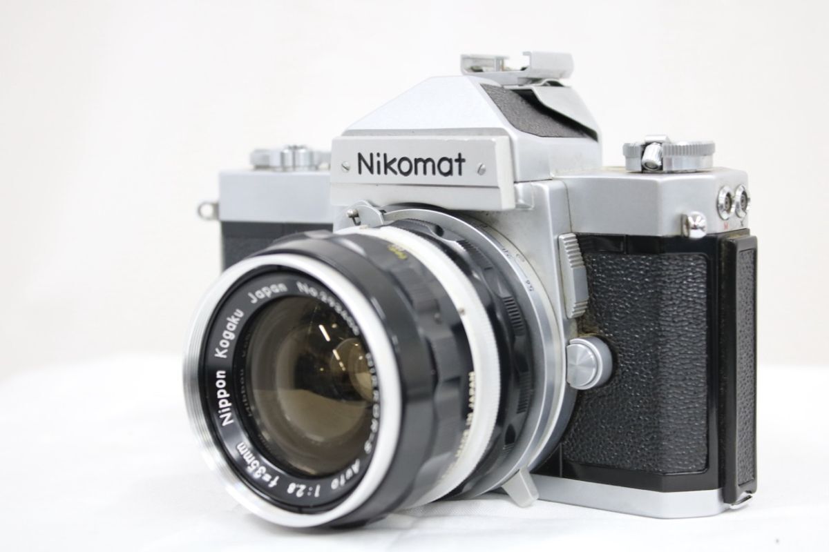 【返品保証】 ニコン Nikon Nikomat FTN NIKKOR-S Auto 35mm F2.8 ボディレンズセット e9577