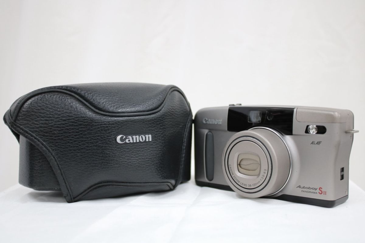 【返品保証】 キャノン Canon Autoboy S II 38-135mm F3.6-8.9 ケース付き コンパクトカメラ e9564