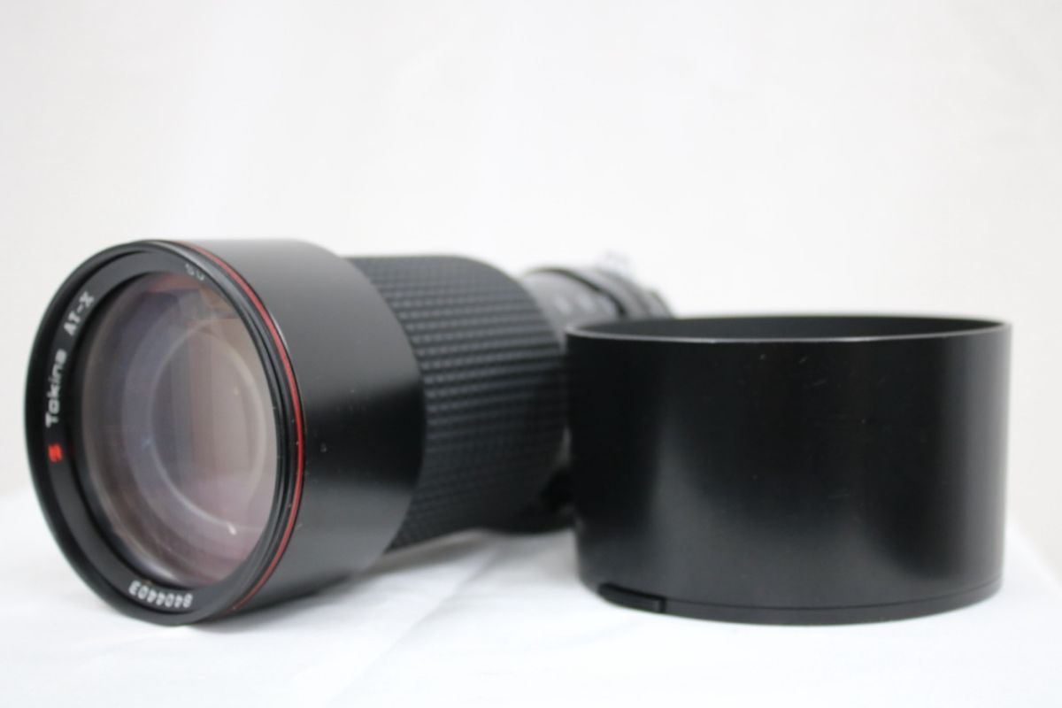 【返品保証】 トキナー Tokina AT-X SD 80-200mm F2.8 ニコンマウント フード 三脚座付き レンズ e9561