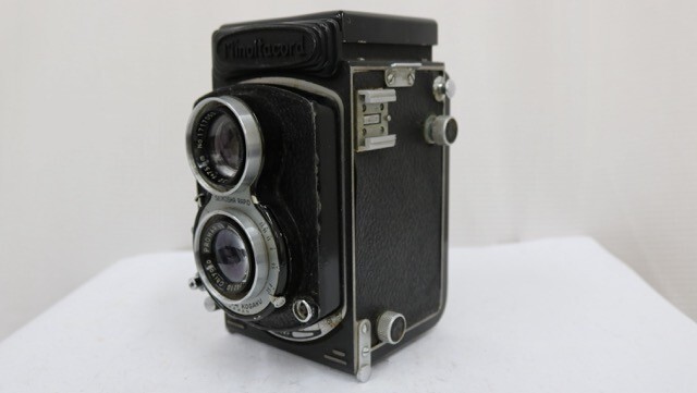 【返品保証】 ミノルタ Minoltacord PROMAR S III 75mm F3.5 二眼カメラ e9432