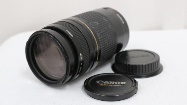 【返品保証】 キャノン Canon EF 75-300mm F4-5.6 II ULTRASONIC レンズ e9429