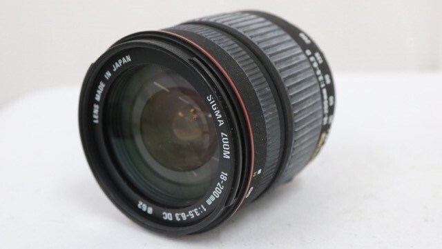 【返品保証】 シグマ Sigma ZOOM 18-200mm F3.5-6.3 DC ニコンマウント レンズ e9428