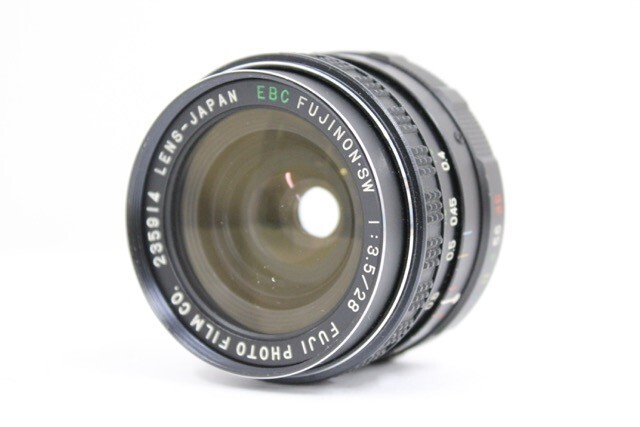 【返品保証】 フジフィルム Fujifilm EBC FUJINON SW 28mm F3.5 M42マウント レンズ e7979