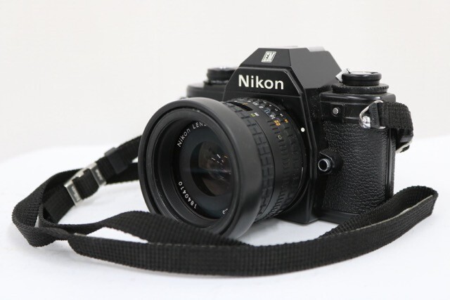 【訳あり品】 ニコン Nikon EM ブラック SERIES E 35mm F2.5 ボディレンズセット e9502