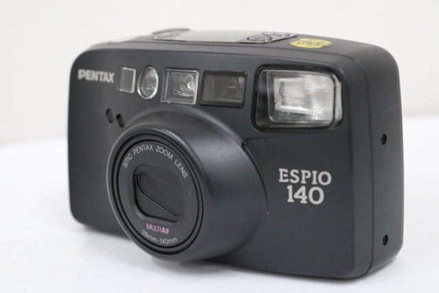 【返品保証】 ペンタックス Pentax ESPIO 140 38mm-140mm ブラック コンパクトカメラ e9499