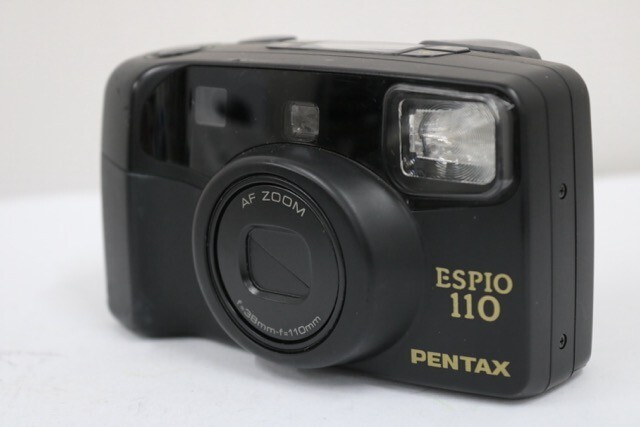 【返品保証】 ペンタックス Pentax ESPIO 110 38mm-110mm ブラック コンパクトカメラ e9498