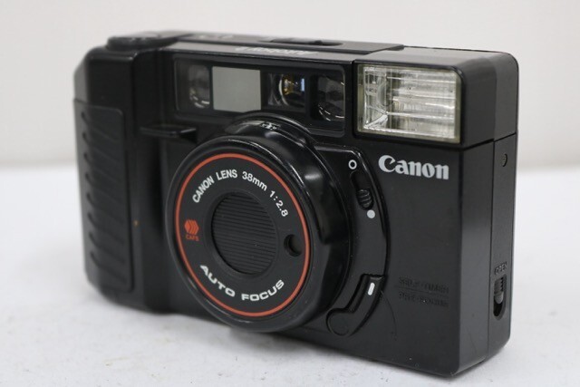 【返品保証】 キャノン Canon Autoboy 2 AUTO FOCUS 38mm F2.8 ブラック コンパクトカメラ e9486