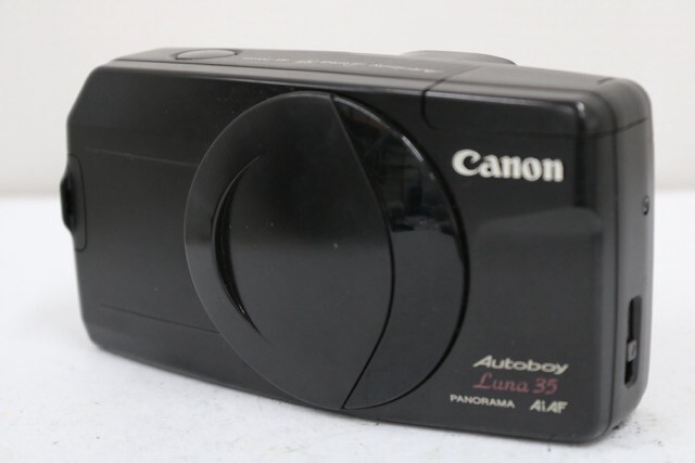 【返品保証】 キャノン Canon Autoboy Luna 35 ブラック 35-70mm F4.2-7.8 コンパクトカメラ e9461