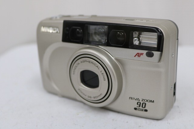 【返品保証】 ミノルタ Minolta RIVAZOOM 90 DATE 38-90mm コンパクトカメラ e9448
