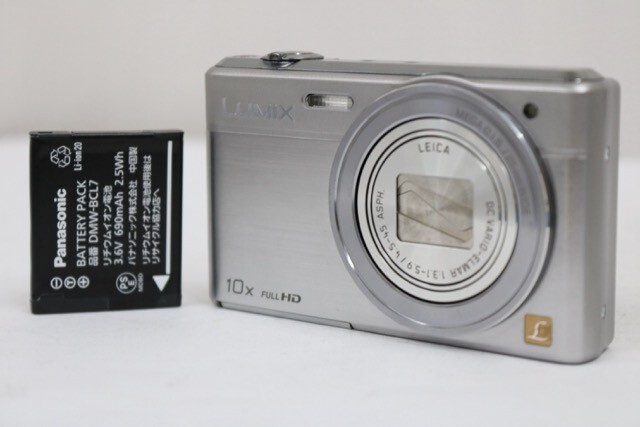 【返品保証】 パナソニック Panasonic LUMIX DMC-SZ9 バッテリー付き コンパクトデジタルカメラ e9415