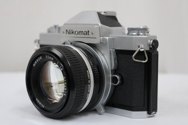 【返品保証】 ニコン Nikon Nikomat NIKKOR 50mm F1.4 ボディレンズセット e9405