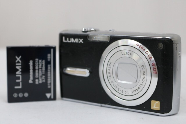 【返品保証】 パナソニック Panasonic LUMIX DMC-FX07 ブラック コンパクトデジタルカメラ e9402