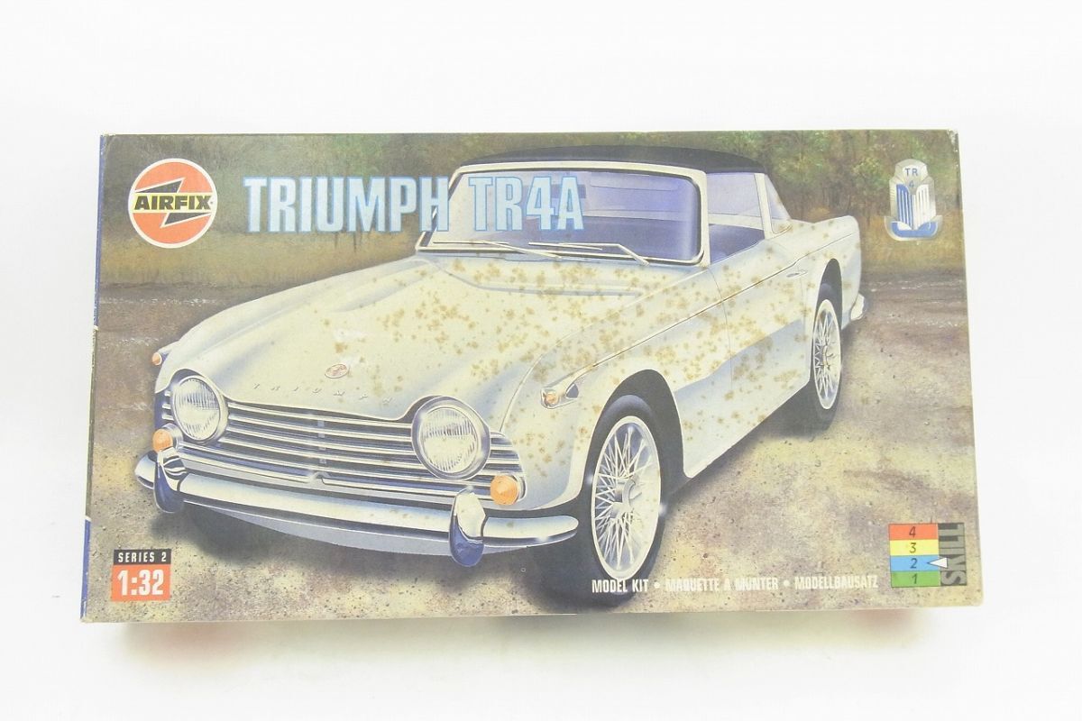 S719-J41-827 AIRFIX トライアンフ TR4A 1/32プラモデル 現状品②