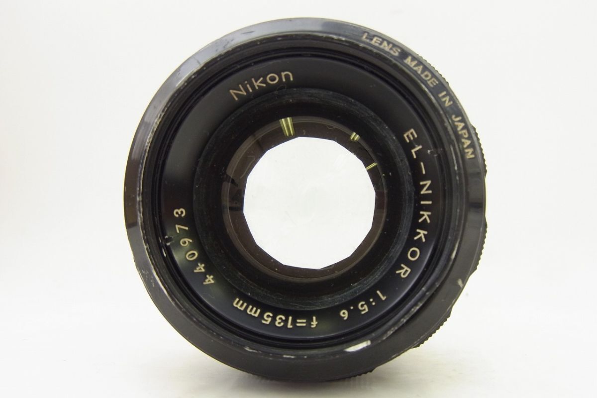 T736-J9C-697 Nikon ニコン EL-NIKKOR 135mm 1:5.6 レンズ 現状品②