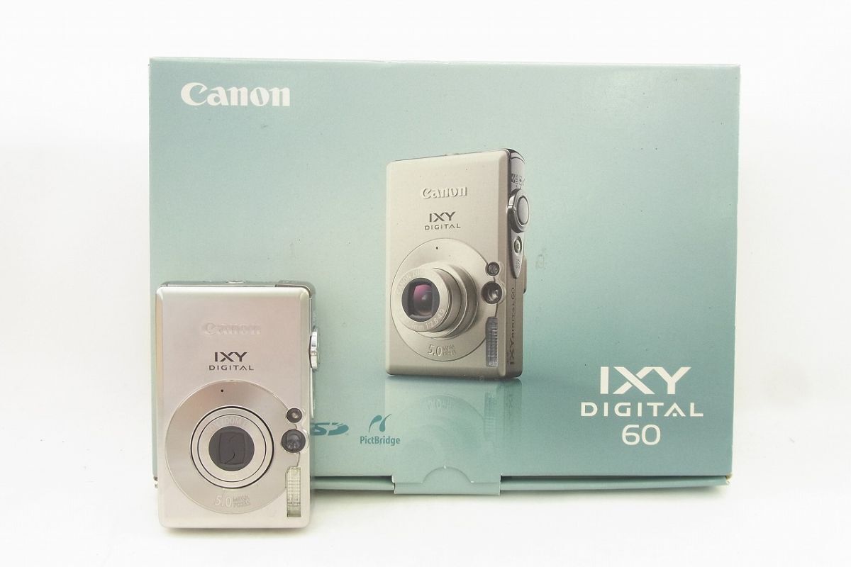 T729-J40C-200 Canon キャノン IXY DIGITAL 60 PC1158 コンデジ 現状品②
