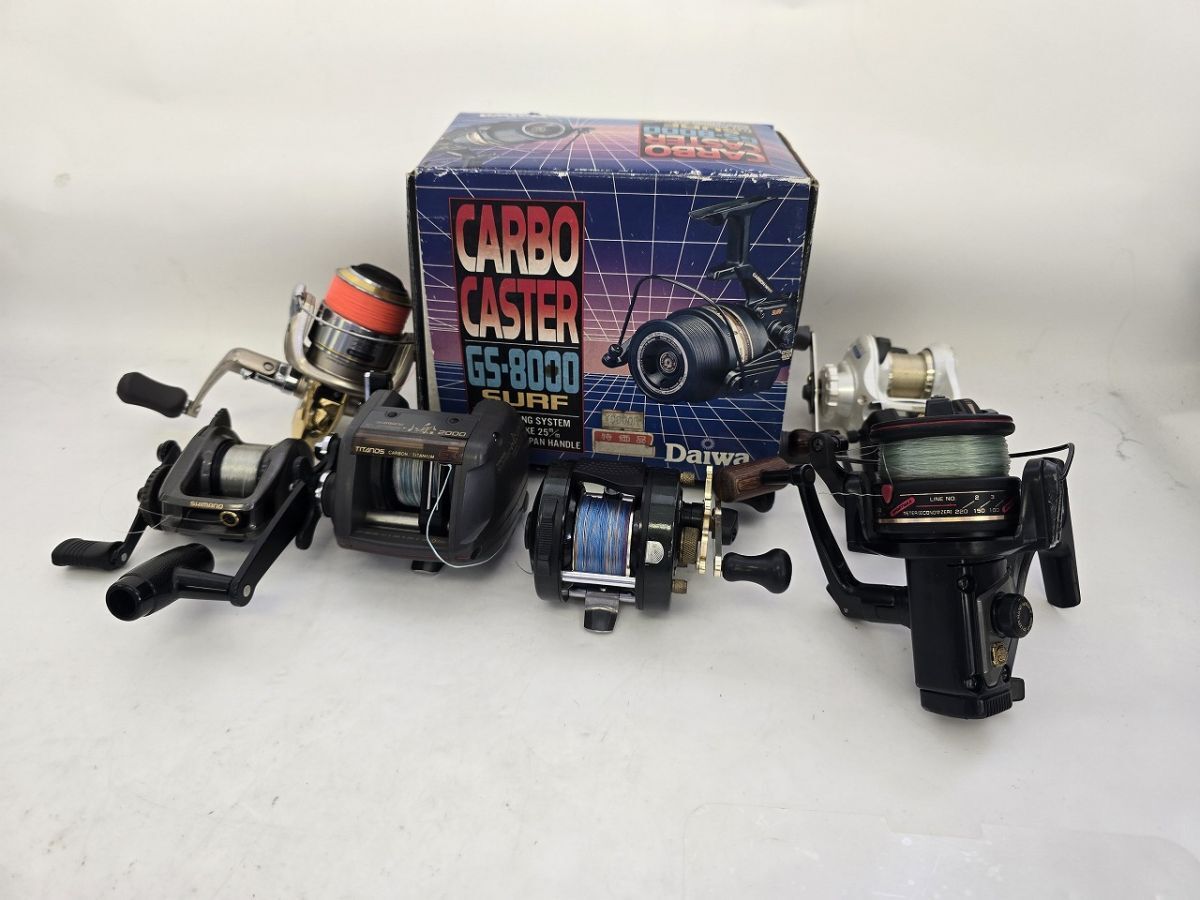 T926-N47-422 リールまとめ シマノ ダイワ など 動作未確認 現状品④