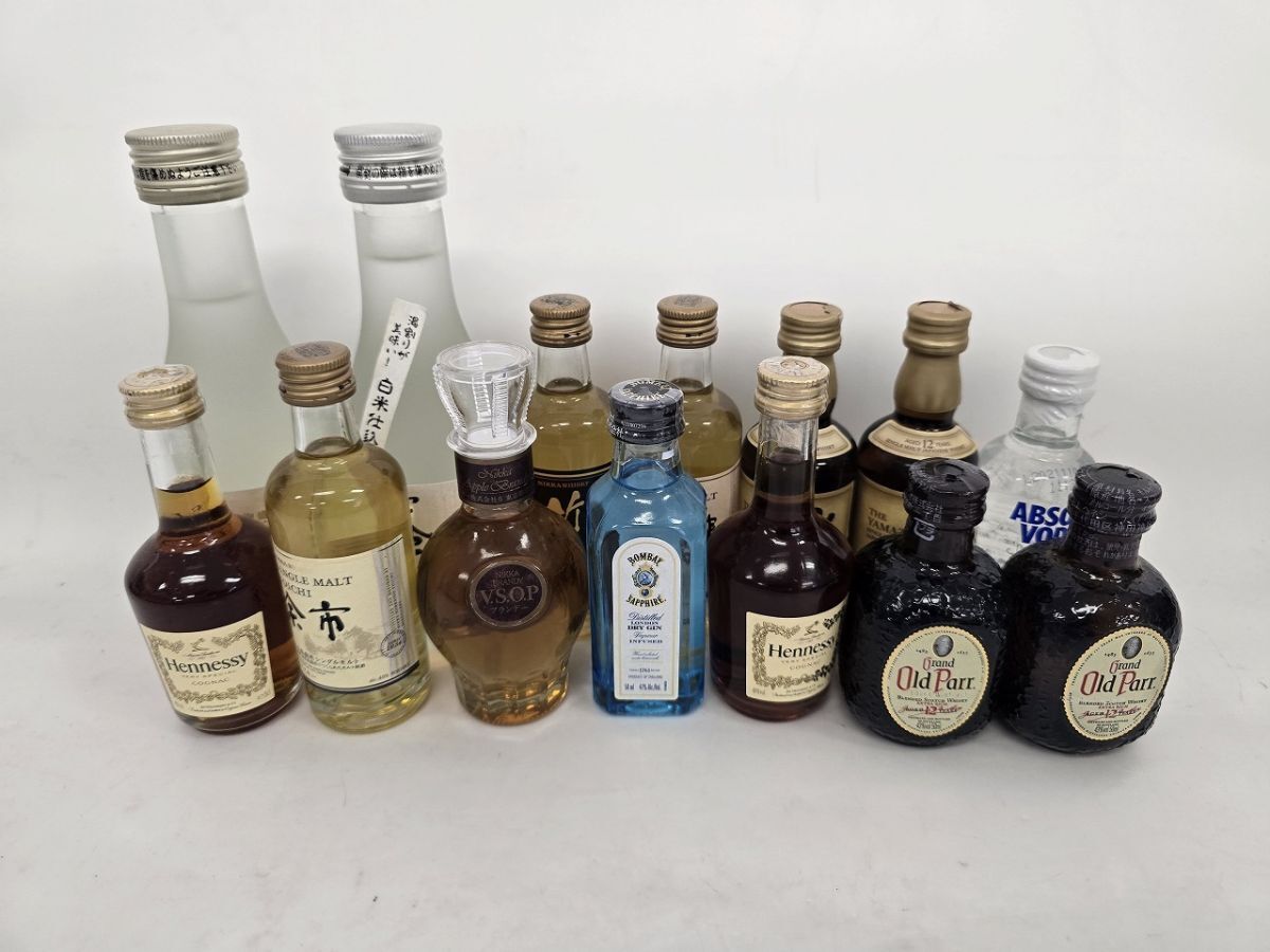 T932-J40-945 酒 ミニボトル 大量 まとめ 現状品④