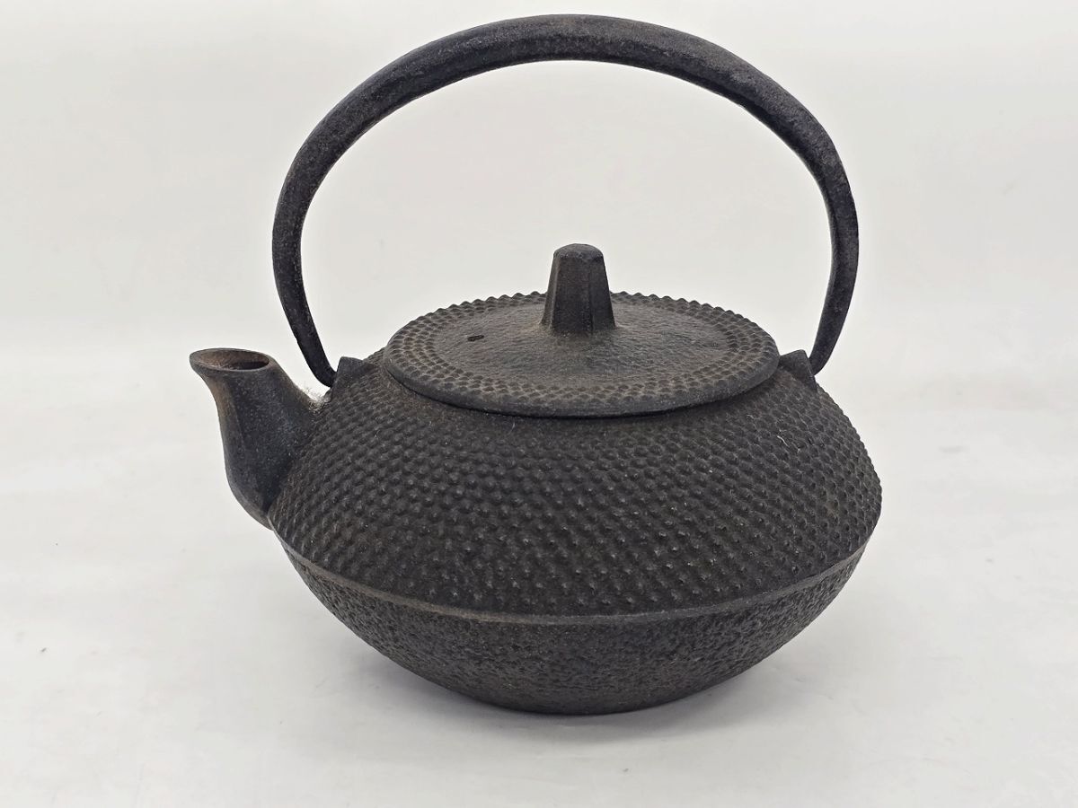 T907-Y20-5857 南部鉄器 鉄瓶 詳細不明 現状品④