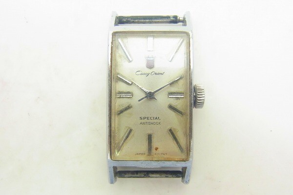 S313-J42-517◎ ORIENT オリエント L1757 レディース 手巻き 腕時計 現状品③◎