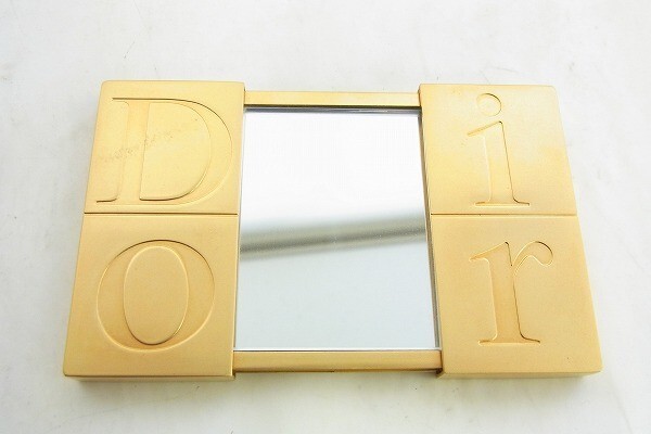 S458-N47-284◎ Christian Dior クリスチャンディオール ハンドミラー 現状品① ◎