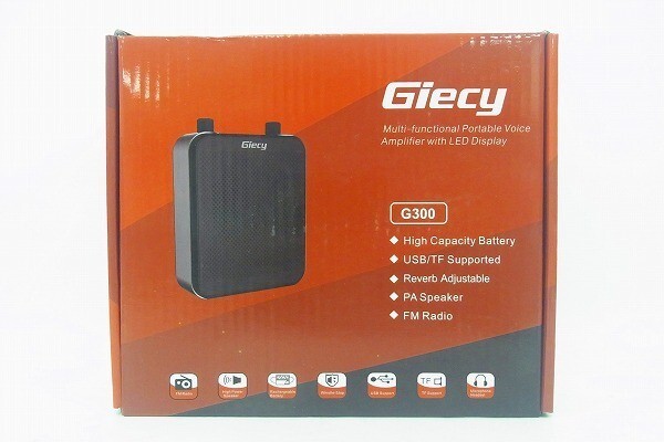 S346-J45-361 GIECY G300 ボイスアンプ 現状品③