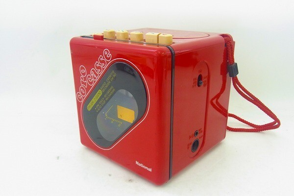 T142-N50-33 NATIONAL ナショナル RX-90 コロカセ カセットプレーヤー ラジカセ 現状品③