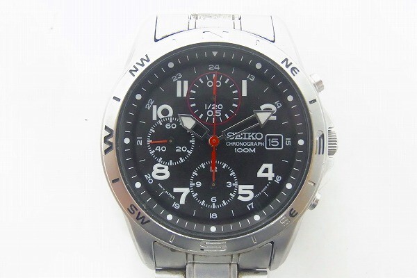 T088-J9-6459◎ SEIKO セイコー 7T92-0DX0 メンズ クォーツ 腕時計 現状品③◎