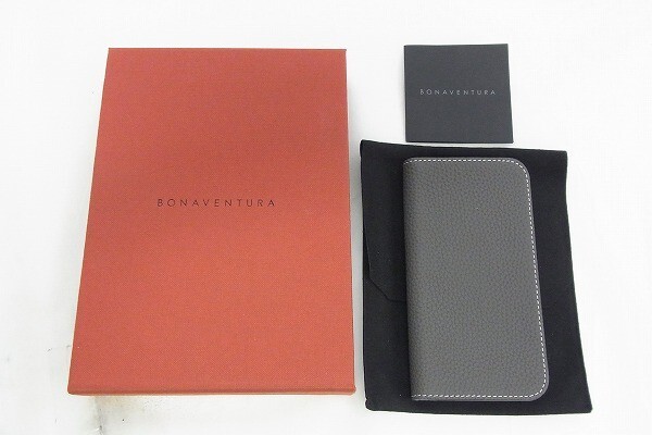 T468-J43-154◎ BONAVENTURA ボナベンチュラ スマホケース 現状品 ◎