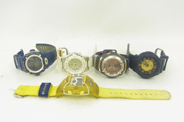 T073-Y25-7502 CASIO カシオ BABY-G 5個セット 腕時計 現状品③
