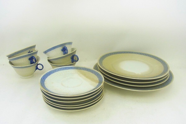 T066-Y41-1147 ROYAL COPENHAGEN ロイヤルコペンハーゲン 食器セット 割れあり 現状品③