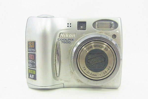 T057-J40C-205 NIKON ニコン COOLPIX 7600 コンデジ 現状品③