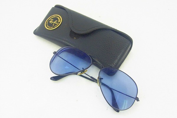 T053-J40-901 RAY BAN レイバン 度入り サングラス 現状品③