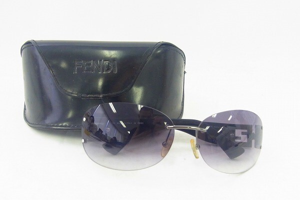 T052-J42-507 FENDI フェンディ― FS480 サングラス 現状品③