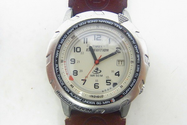 T037-J42-529◎ TIMEX タイメックス メンズ クォーツ 腕時計 現状品③◎