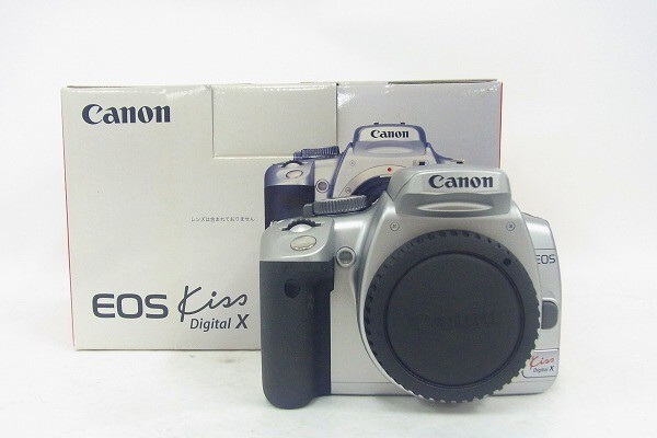 T029-J42C-97 CANON キヤノン EOS KISS DIGITAL X デジタル一眼レフカメラ 現状品③