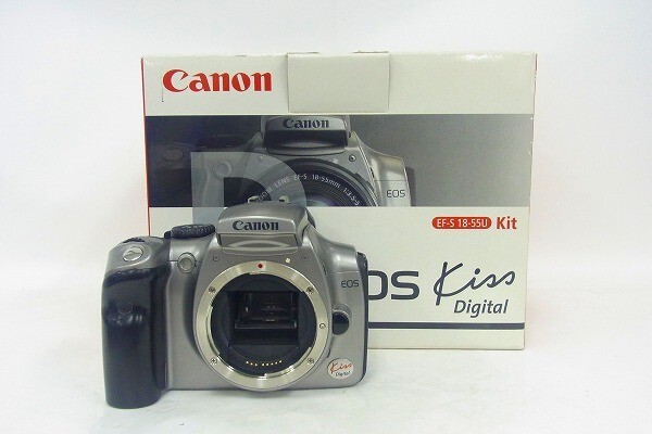 T028-J42C-98 CANON キヤノン EOS KISS DIGITAL デジタル一眼レフカメラ 現状品③