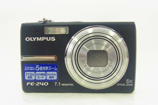 T191-S3C-1589 OLYMPUS オリンパス FE-240 コンデジ 現状品③