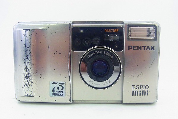 T181-N48C-2 PENTAX ペンタックス ESPIO MINI 75 YEARS フィルムカメラ 現状品③