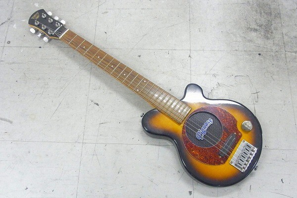 T261-J39-1059 PIGNOSE ピグノーズ アンプ内蔵 ミニ エレキギター 現状品③＠