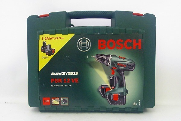 T235-Y25-7552 BOSCH ボッシュ PSR12VE 電動ドライバー ドリル 現状品③＠