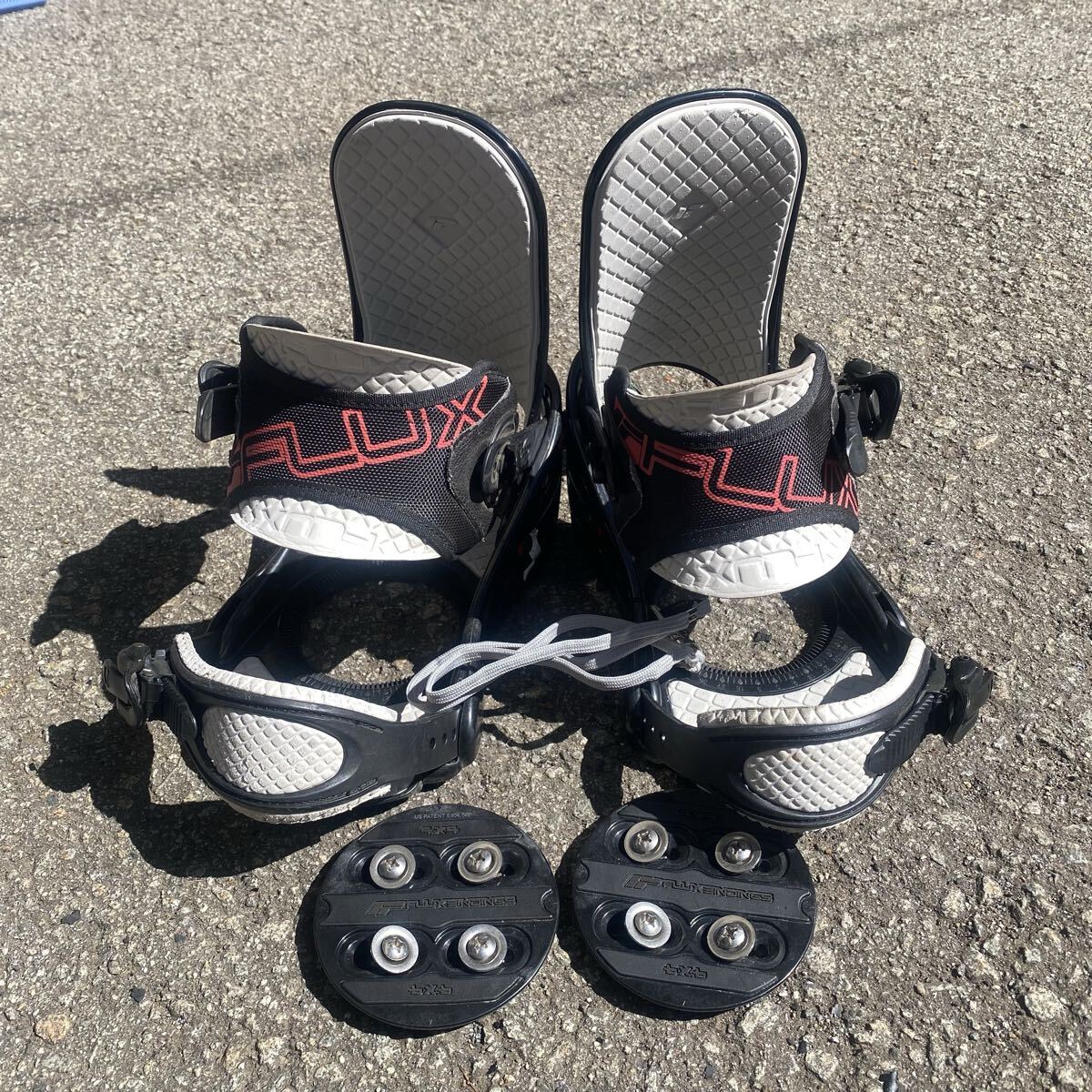 【BD120】バインディング★FLUX BINDINGS フラックス★サイズ：M★スノーボード用品 ビンディング メンズ レディース ブーツ
