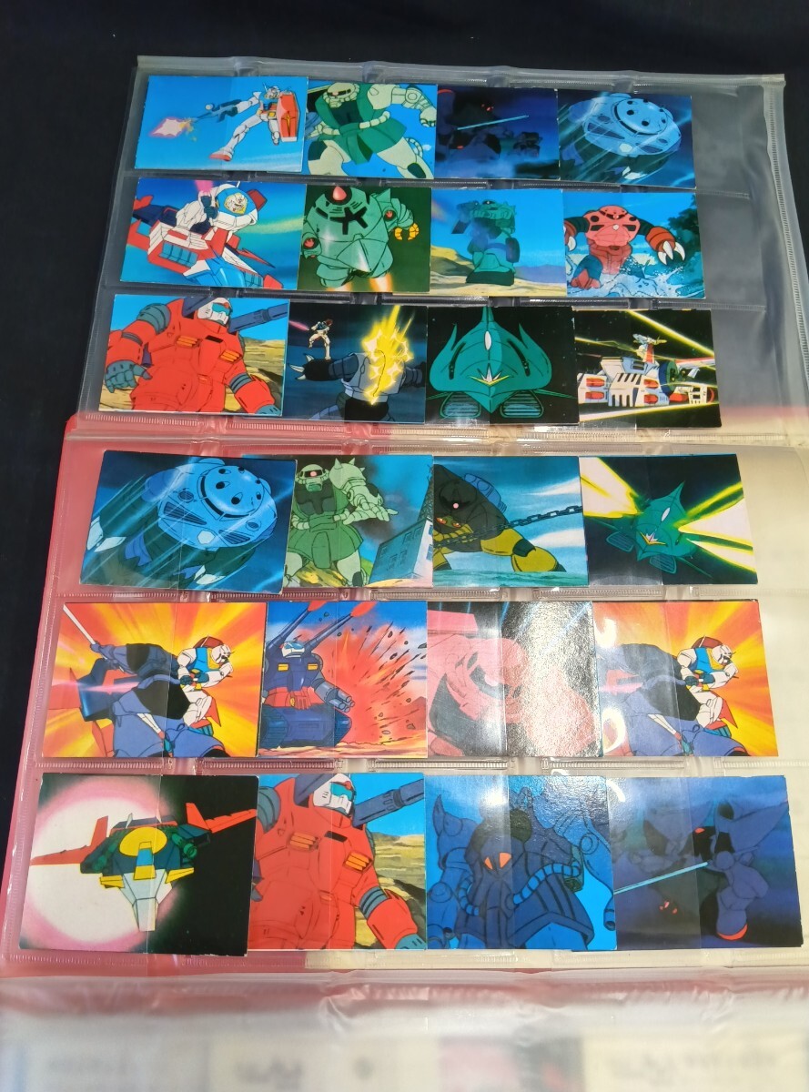 当時物 昭和レトロ ミニカード 機動戦士ガンダム 駄菓子屋 さらば宇宙戦艦ヤマト カード 約80枚