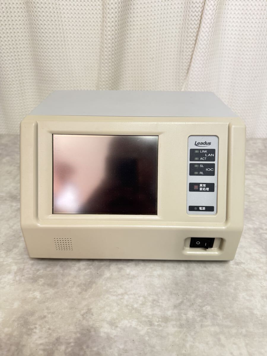 通電確認済み 日立オムロン 自動機監視制御パネル TS-E191-11 監視端末 制御装置 Leadus 現状品 現状渡し