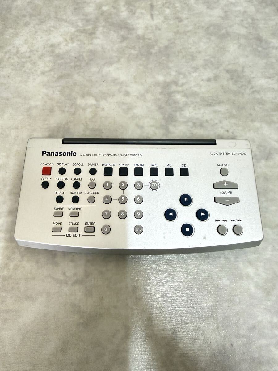 Panasonic パナソニック オーディオリモコン　EUR646900 現状渡し
