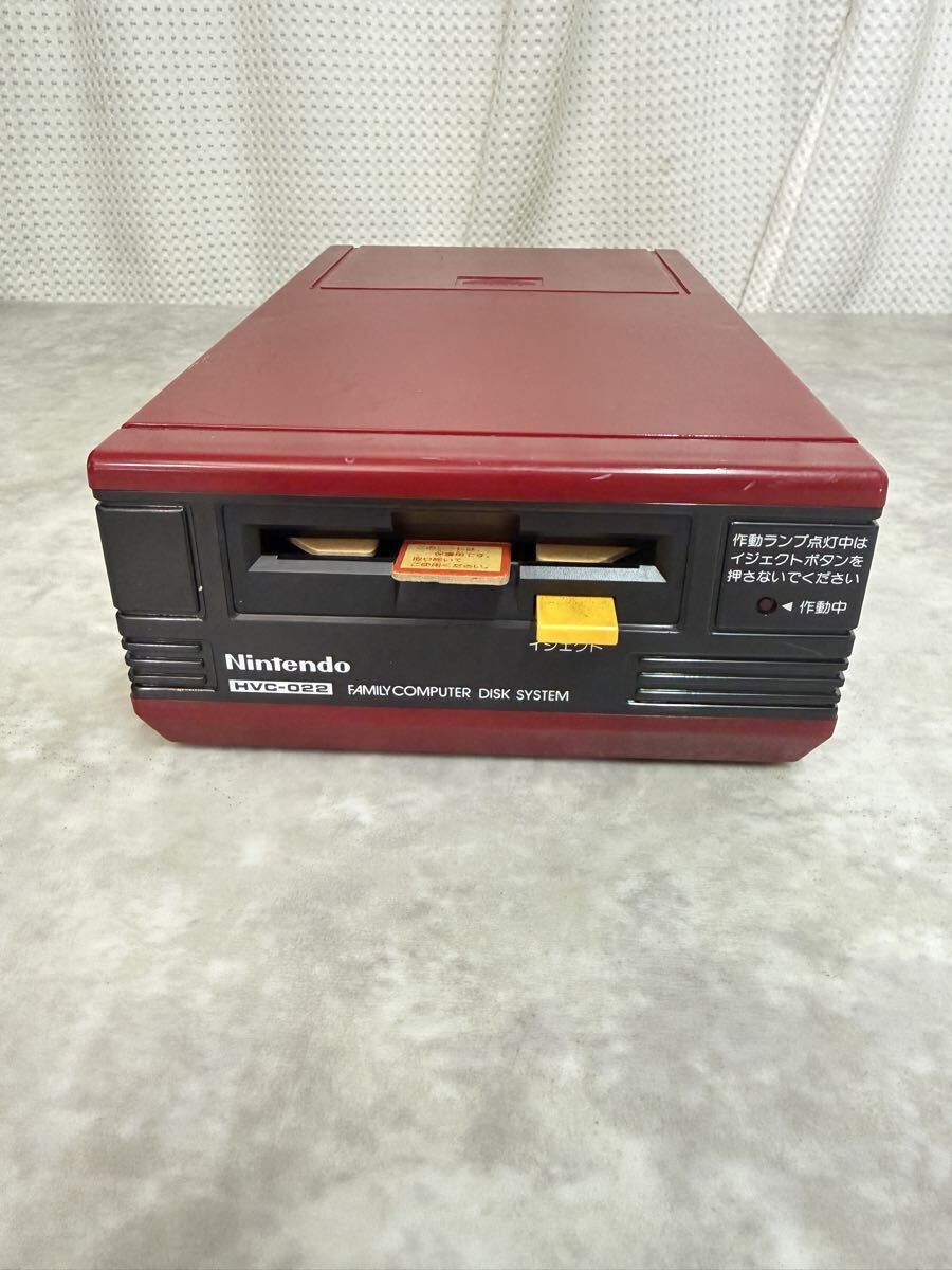 任天堂 ファミコン ディスクシステム 本体 HVC-022 Nintendo FC 外箱なし 動作未確認【ジャンク扱い】現状渡し