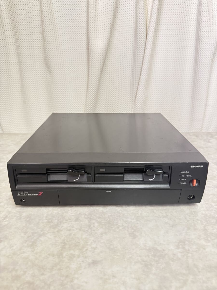 1円から　SHARP X1 turbo Z 本体 シャープ レトロPC 通電確認済み ジャンク 昭和レトロ　現状渡し